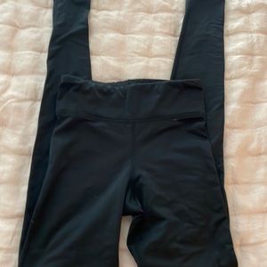 under armor black leggings size 4